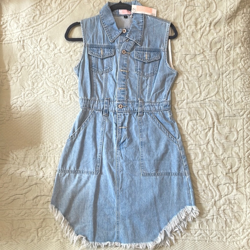 Light Blue Demin Dress by C+D+M